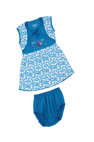 Selvas Infant Girls set top skirt with brief - 5025