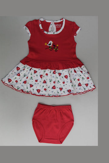 Selvas Infant Girls set top skirt with brief - 5040