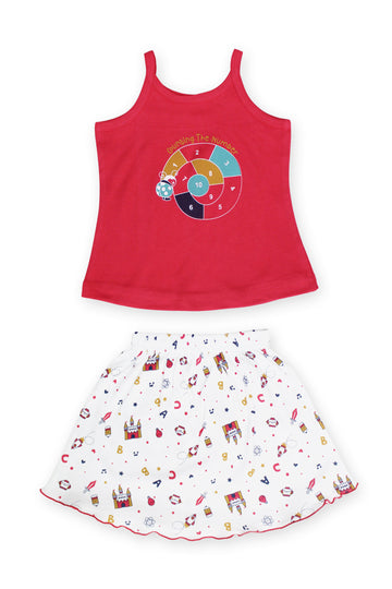 Selvas Infant Girls set top with skirt - 205