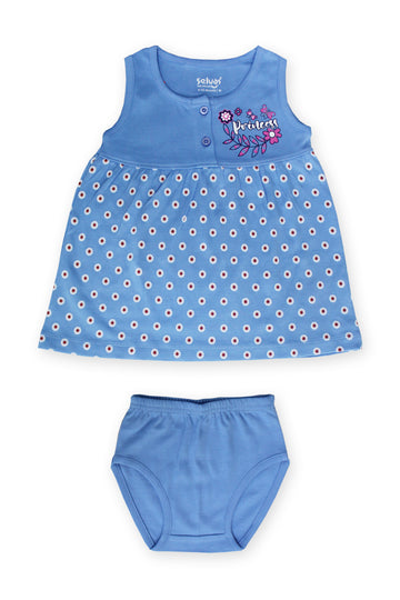 Selvas Infant Girls set top skirt with brief - 5038